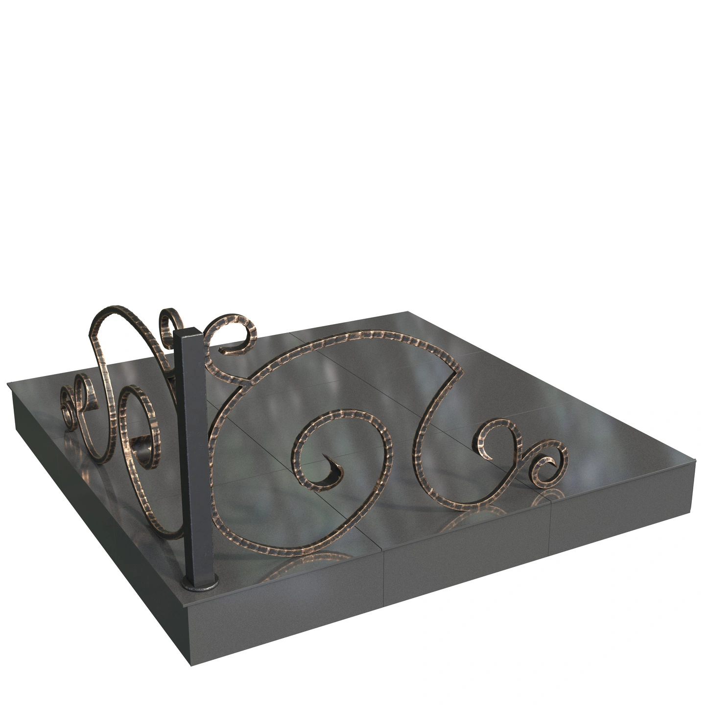 Кованая ограда 6